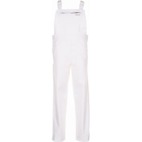 Arbeitshose Latzhose BW 270 reinweiß Größe 42 (1/5)