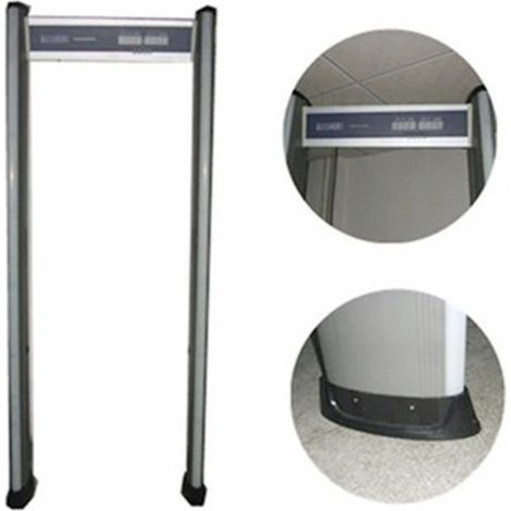 Portique détecteur de métaux - 6 zones - Étanche - Détection sonore - 230 V