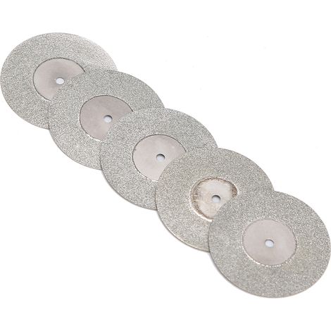 5 pièces / Lot Disque Diamant Dentaire Double Face pour Polissage et Découpe, Outil de Soin Buccal (1/5)