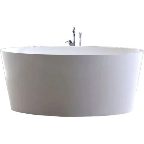 vasca da bagno "bolsena" bianca, 158x71,8x65 cm