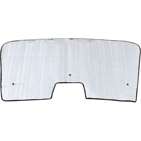 Pare-Soleil Voiture Avant avec Miroir Protection Solaire Côté (1/3)