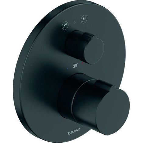 Duravit C.1 Wannenthermostat Unterputz, runde Rosette, mit Ab- (1/5)