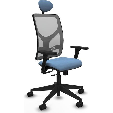 Silla de oficina piqueras y crespo Motilla gris brazos ajustables (1/2)