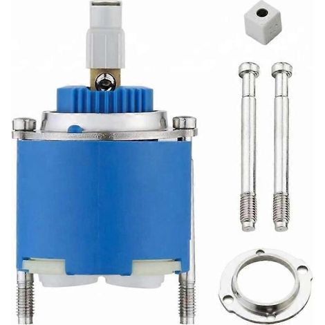 Noyau de valve en céramique de 46 mm pour cartouche d'équilibrage chaud/froid Grohe 46048000 (pièce de rechange) (1/5)