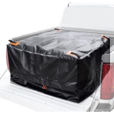 Kit de toit étanche 420D - 132 x 97 x 46 cm - Noir - Comprend un tapis antidérapant et 4 crochets de porte (1/5)