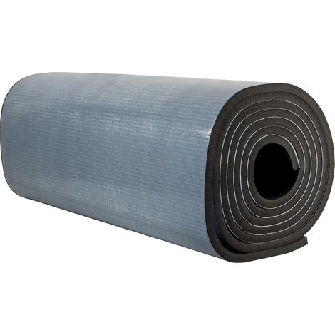 Selbstklebendes Kautschuk-Dämmmaterial 19 mm Endlosplatte 6 m² (1/3)