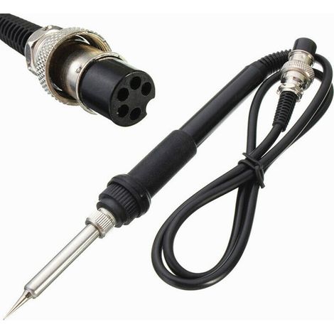 Soldering Iron - 24 V DC - 50 W - 5-Pin Connector - Compatible With 907 ESD 936 937 928 926 IND008 LW - 117 Cm - 1 Unit (1/5)