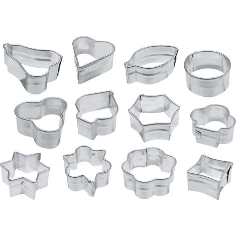 Zenker Ausstecher Mini 12-teilig Ausstechform Plätzchenform (1/3)