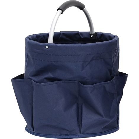 Panier De Rangement Pour Salle De Bain - Tissu Oxford - 28x28x28 Cm - Usage Domestique - 1 Pièce (1/5)
