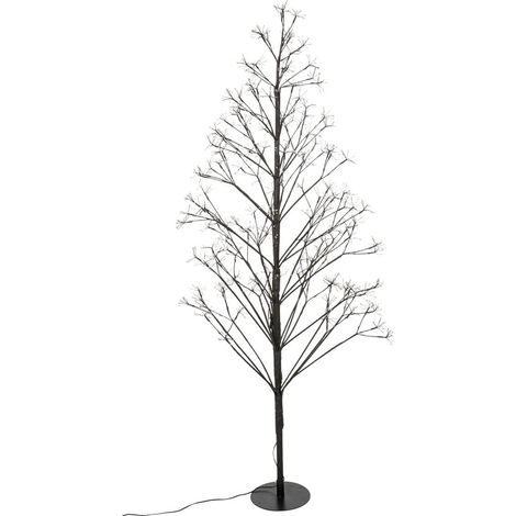 Albero illuminato da esterno con fiori h120cm 1000 led bianco caldo con trasformatore - Feeric lights & christmas (1/3)