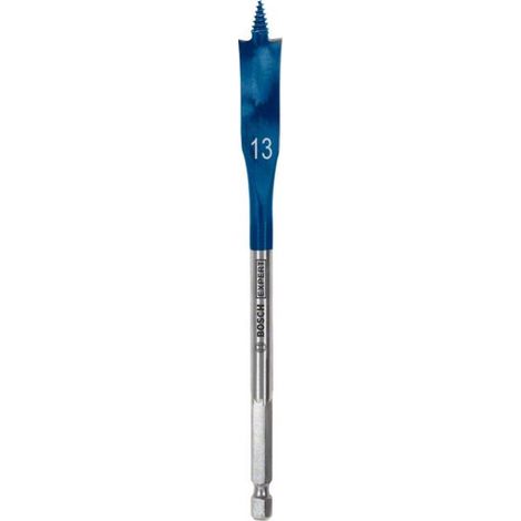 BOSCH PROFESSIONAL 1 BROCA DE PALA DE VELOCIDAD DE CORTE AUTOMÁTICO (PARA MADERA BLANDA, AGLOMERADO, Ø 13,00 MM, ACCESORIOS)