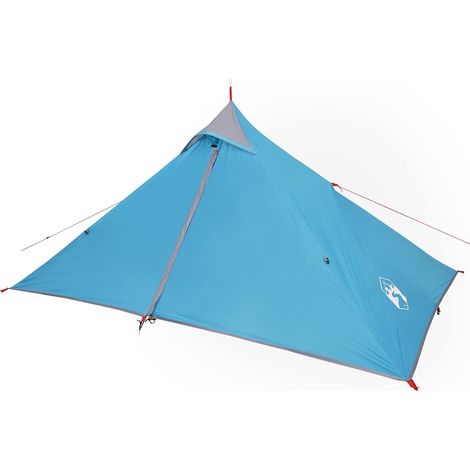 vidaXL Tienda colgante tipi para 1 persona impermeable azul (1/2)