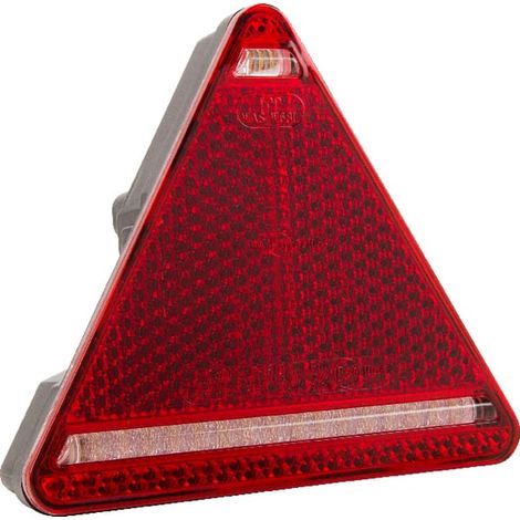 LED-Rückleuchte, links, dreieckig, 12/24 V, 5-polig, Kramp LA40028 (1/5)
