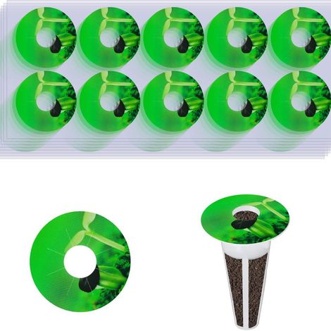Kit hydroponique intelligent avec paniers de culture et étiquettes autocollantes – Sans terre (1/5)