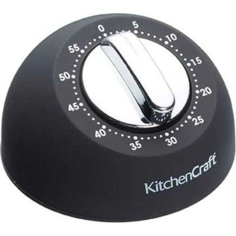 Temporizador mecánico Kitchencraft mecánico 8 cm 59 minutos (1/3)