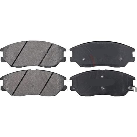 KIT PASTIGLIE FRENO ANTERIORI compatibile con SSANGYONG RODIUS II / PASTIGLIE FRENANTI AUTO OEM P 30 028, / SOSTITUZIONE DIRETTA / BASSA POLVERE / SILENZIOSO