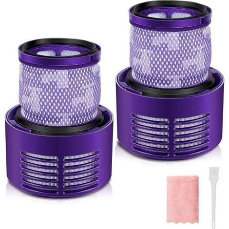 Filtres pour Dyson V10 Sv12, Morpilot 2 filtres pour Dyson Cyclone V10 Sv12 Series V10 Absolute Animal Motorhead Total Clean, 2 pack Repl (1/3)