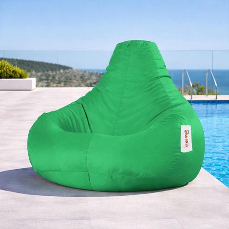 Pouf poire extérieur vert ARTA (1/4)