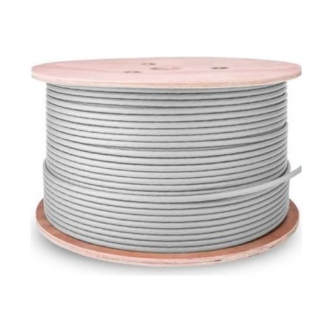 Aisens A135-0743 Cable de Red RJ45 Cat.6 UTP Rigido AWG23 CCA (Aleacion), Gris, 500M