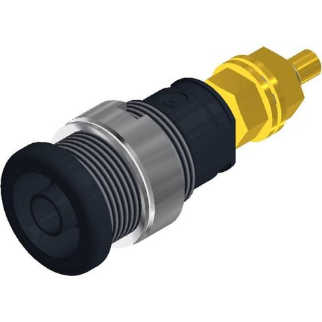 SKS Hirschmann SEB 2600 G M4 Casquillo Banana Negro