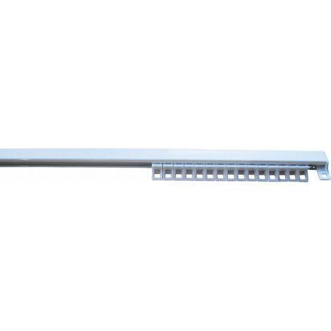 FPLUS riel aluminio 950 3  m.blanco , Riel de aluminio completo en blister. 
Color Blanco