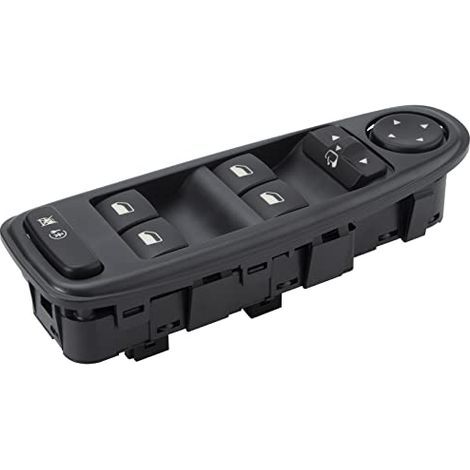 C4 6554.YH Botón interruptor de la ventanilla delantera izquierda para Citroën C4 Grand Picasso 6554 YH 96639383ZD Panel de control de la ventanilla eléctrica (1/5)