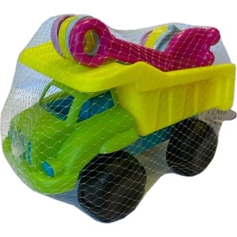 Marbueno conjunto camion playa con accesorios verde
