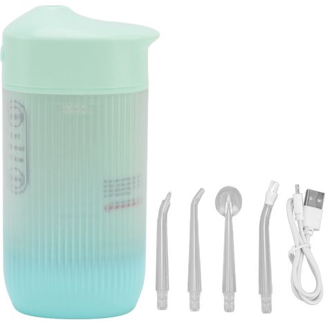 Irrigateur Dentaire Portable Pression Élevée Nettoyeur Tartre Écologique Compact Voyage (1/5)