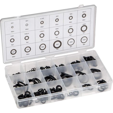 225 Dichtungsringe O-Ringe Dichtung Sortiment Dichtungen Set (1/4)