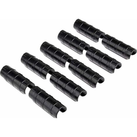 Packung mit 24 Clips für Gewächshausrohre von 24 bis 26 mm Durchmesser (1/4)