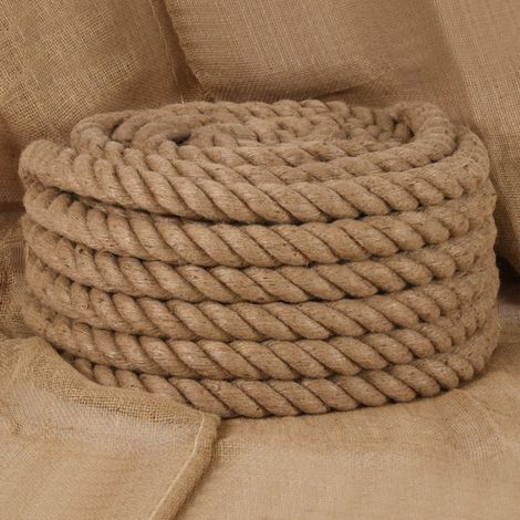 Filiyano-Corde de jute de 5 m de long et 40 mm d'épaisseur (1/5)