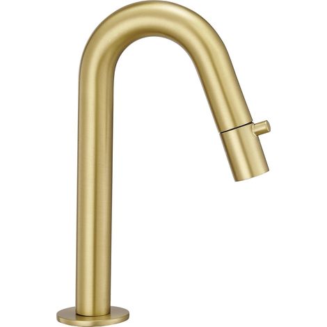 LOMAZOO Robinet Lave-mains Doré [ROMA] - Petit Robinet Eau Froide
