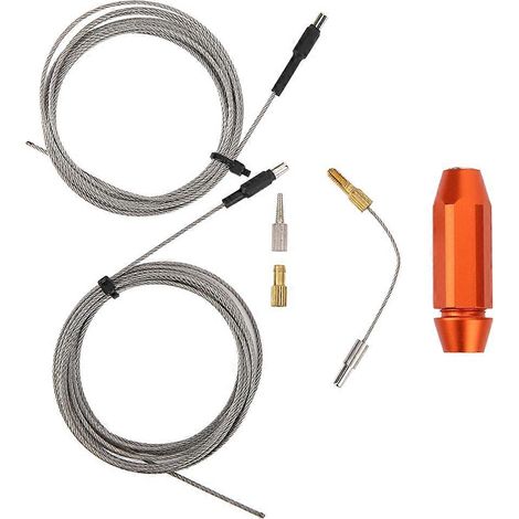 Guide de câble interne pour cadre vélo, aimant de guidage fil de ligne d'huile, outil de tirage pour VTT et vélo de route (1/5)