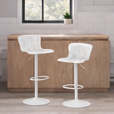Tabouret de bar réglable de 57 à 78 cm 40 x 38,5 x 97,5 cm (1/5)