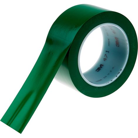 Ruban de marquage Vert 3M Scotch 471, 50mm x 33m x 0.14mm ( Prix pour 1 ) (1/2)
