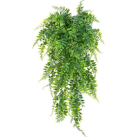 Plante artificielle à feuilles suspendues, décoration murale en fausses feuilles --- (1/5)