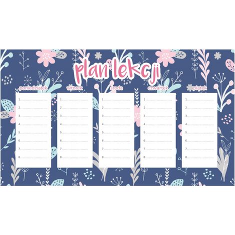 Plan de lección magnético para niños Glade 45 x 26 cm
