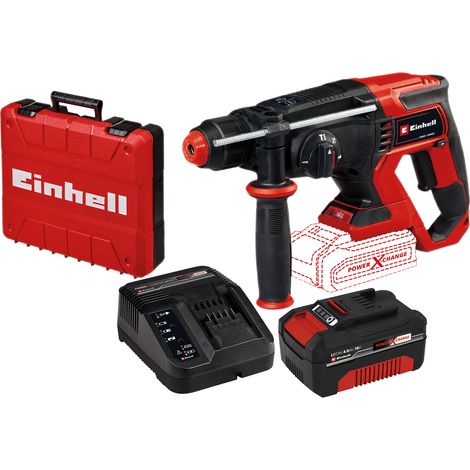 Perforateur sans fil EINHELL TE-HD 18/20 Li Kit (1x 4,0 Ah)