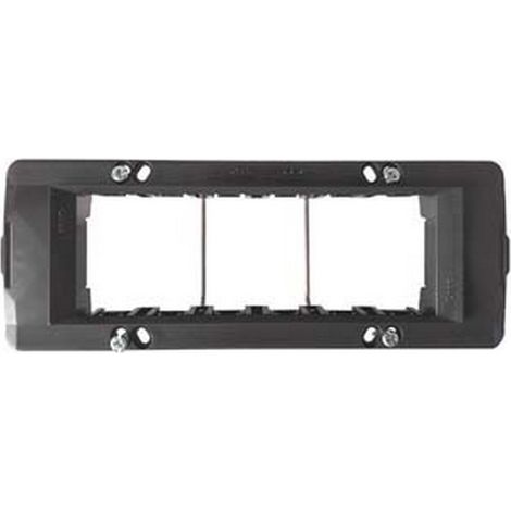 5PZ SUPPORTO PER PLACCHE 6 POSTI "ONDA" - 6 posti -  (7726)