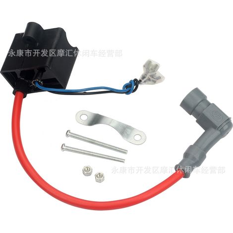 Mini motorcycle/bicycle accessories 50cc/80cc 2-stroke high-voltage coil ignition coil mounting screws (filler) (1/4)