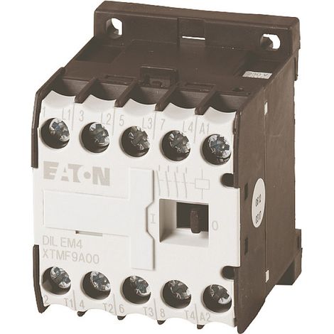 Eaton Leistungsschütz AC3/400V:4kW 4p DC DILEM4-G(24VDC)