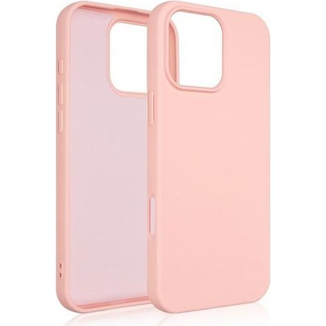 Coque en silicone Beline or rose pour iPhone 16 Pro Max (1/3)