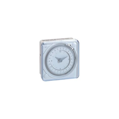 horloge journalière - 1 contact no-nf - a languette - legrand 49986