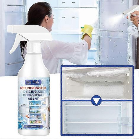 Lot de 3 sprays dégivrants pour réfrigérateurs et congélateurs : dégivrage doux et rapide, liquide antigel longue durée pour la maison et la famille. (1/4)