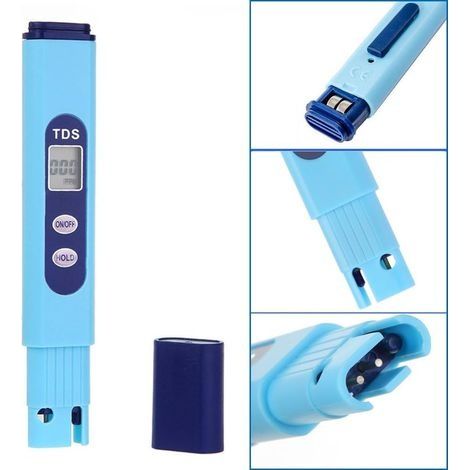 TDS-2B Digitales LCD-Wasserqualitätsmessgerät, professioneller Messstift zur Bestimmung der Wasserhärte und des Mineralgehalts (1/4)