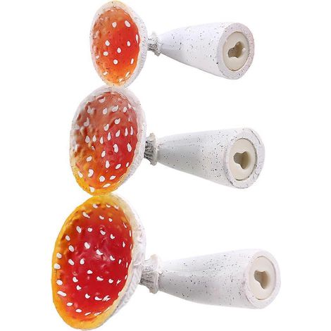 Étagère suspendue en forme de champignon (lot de 3) pour chambre, salon, salle de bain (1/5)