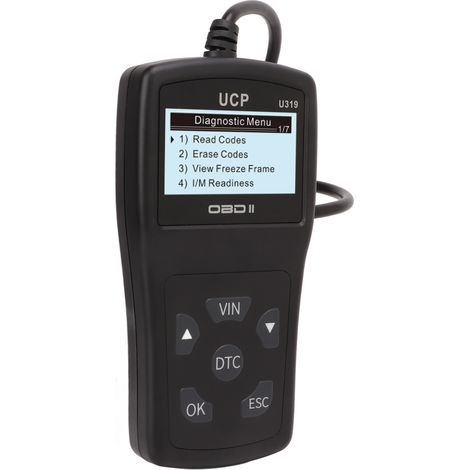 Scanner OBD2, lecteur de codes défauts moteur, outil de diagnostic automobile multifonctionnel certifié CE (1/5)