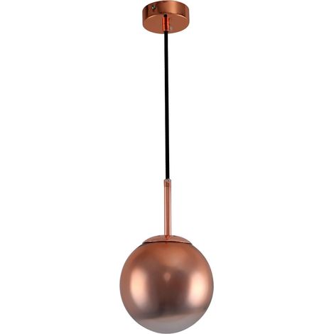 Suspension Palla petite cuivre Ø15 E14 Light Prestige (1/3)