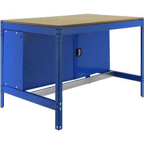 Simonrack SIMONWORK BT0 Schrank blau Holz Büromöbel
