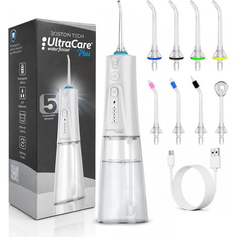 Hydropulseur Dentaire 300 ml 5 Modes 8 Embouts USB-C (1/5)